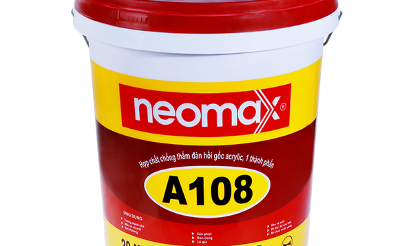 NEOMAX A108 – CHỐNG THẤM TƯỜNG ĐỨNG – 1 THÀNH PHẦN – GỐC ACRYLIC